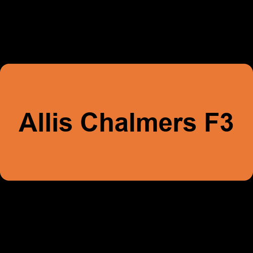 Allis Chalmers F3